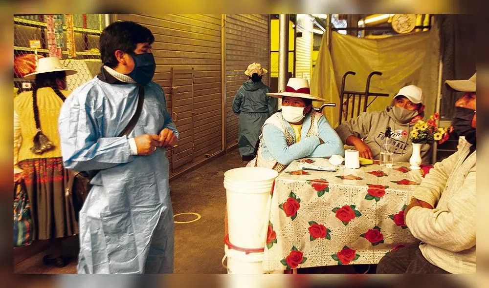 tamizaje. Red de salud realizó pruebas a comerciantes. tamizaje. Red de salud realizó pruebas a comerciantes.