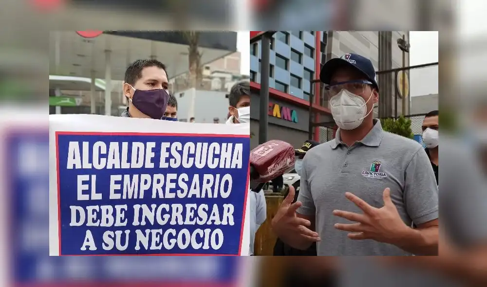 Forsyth aseguró que mafias que cobran cupos volvieron a Gamarra porque comerciantes no pueden ingresar a emporio comercial. Composición: La República.