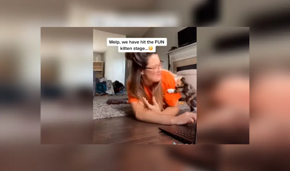 Desliza hacia la izquierda para ver más del video viral. Fotocaptura: TikTok