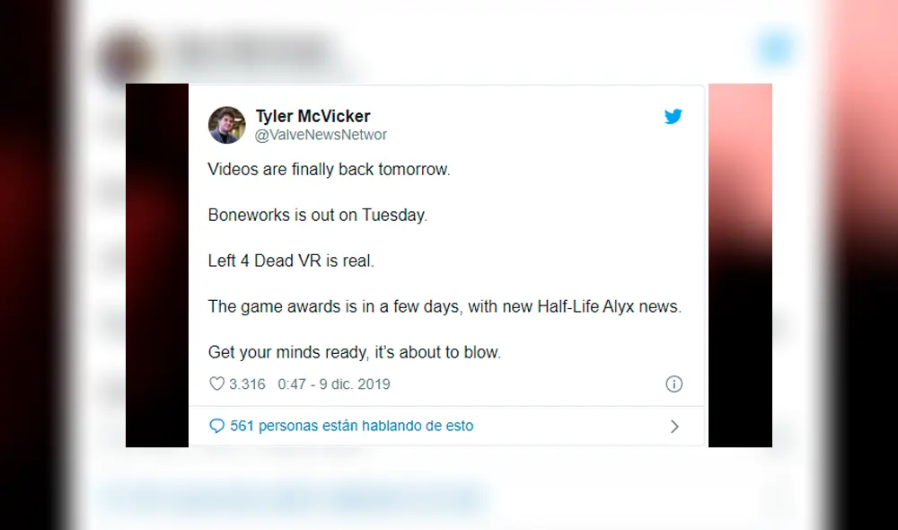 El rumor fue iniciado por el mismo sujeto que filtró Half-Life: Alyx y acertó.