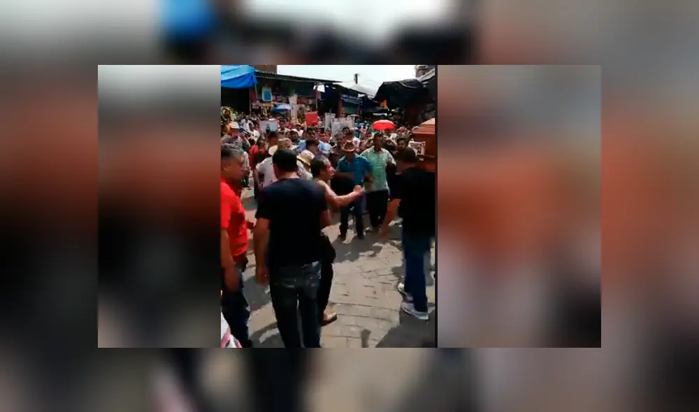 Parientes cercanos y amigos del difunto decidieron darle una singular despedida y no tuvieron mejor idea que hacerlo con una gran fiesta