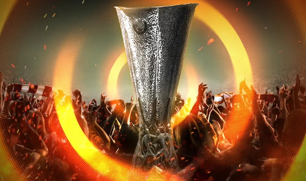 Detalles del trofeo de la Europa League. | Foto: Composición de Gerson Cardoso Detalles del trofeo de la Europa League. | Foto: Composición de Gerson Cardoso