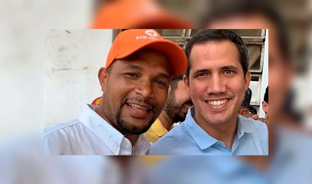 Edmundo "Pipo" Rada junto a Juan Guaidó. Foto: Difusión. Edmundo "Pipo" Rada junto a Juan Guaidó. Foto: Difusión.