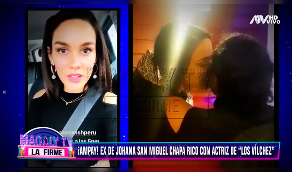 Ex de Johanna San Miguel es captado besando a conocida actriz [VIDEO]