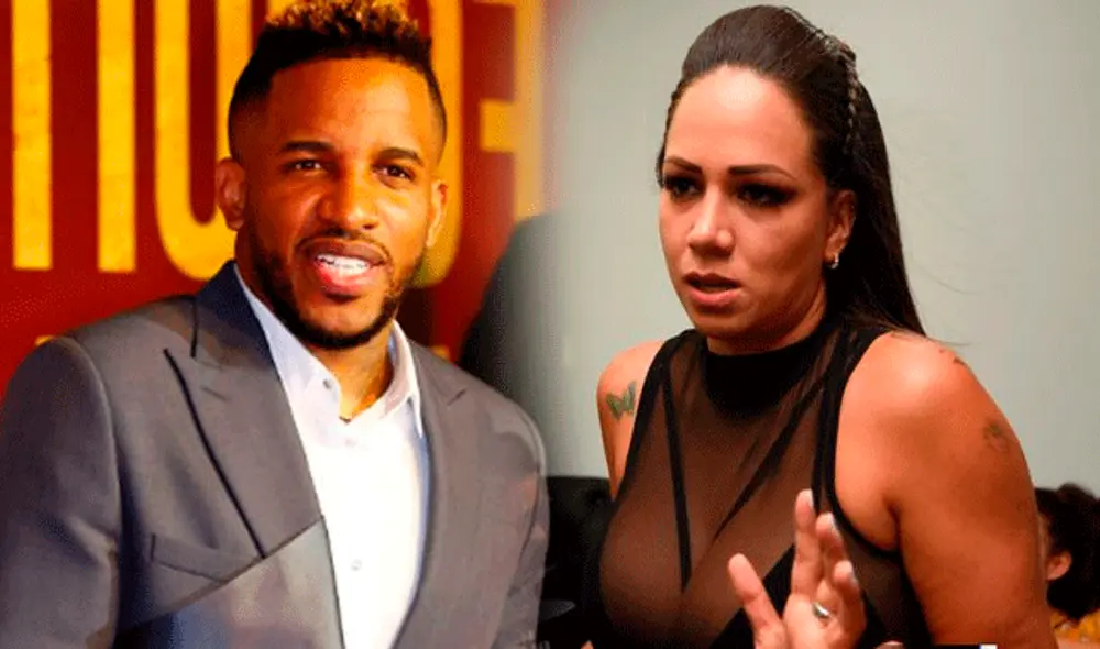 Jefferson Farfán y Melissa Klug Jefferson Farfán y Melissa Klug