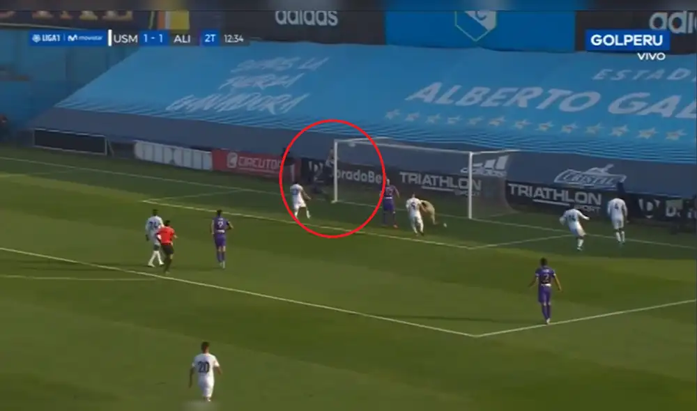 Felipe Rodríguez pudo recuperarse tras su fallo en el penal. Foto: Captura de tv.