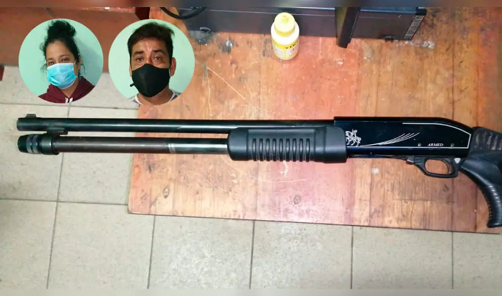 Detienen a pareja con retrocarga en Tumbes Detienen a pareja con retrocarga en Tumbes