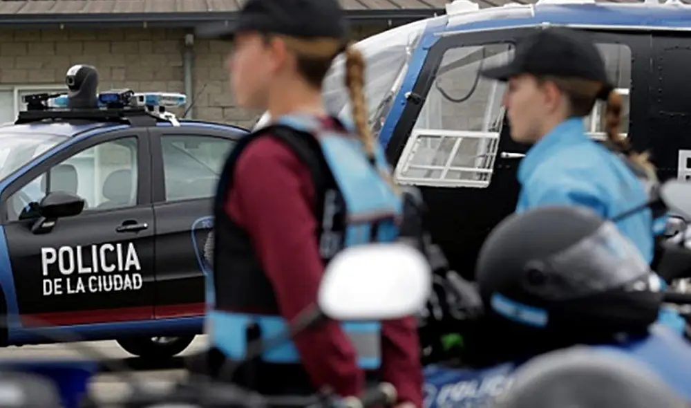 La mujer petencia a la policia de Cordoba. Foto: Diario la Provincia.