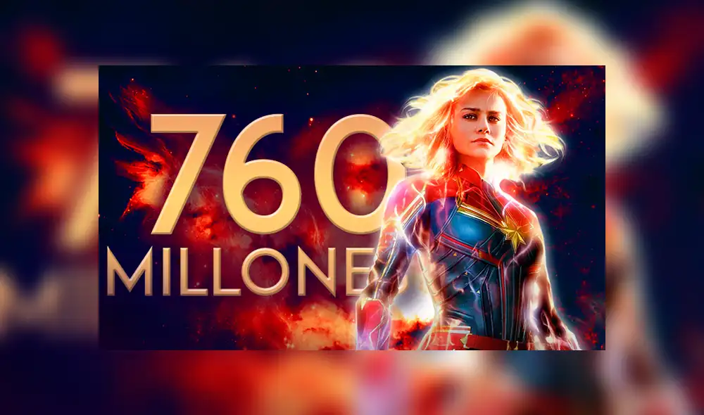 ¡Imbatible! Capitana Marvel alcanzó los $760 millones en su segunda semana [VIDEO]