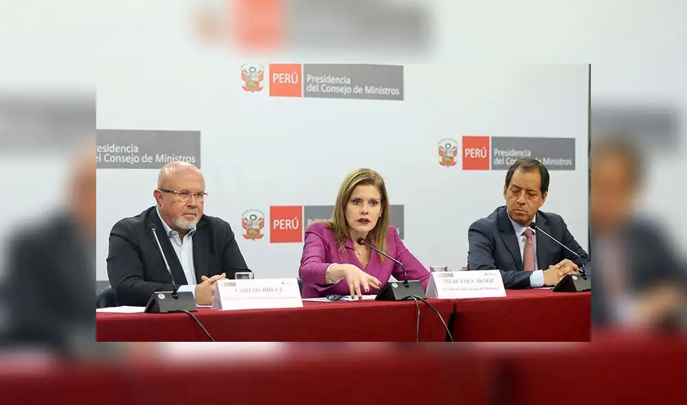 La próxima semana estará listo el pedido de facultades, adelanta Aráoz
