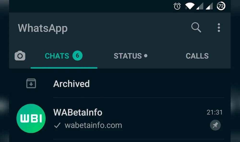 La aplicación de mensajería más usada en el mundo estrenaría opción para no recibir ningún tipo de mensajes. Foto: WABetaInfo La aplicación de mensajería más usada en el mundo estrenaría opción para no recibir ningún tipo de mensajes. Foto: WABetaInfo
