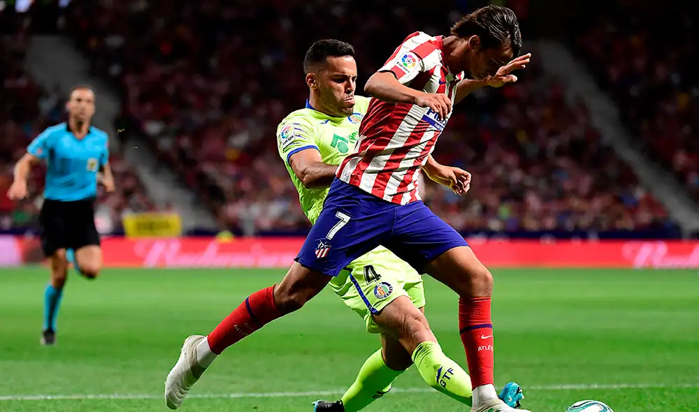 La nueva joya portuguesa Joao Felix se lució con jugada 'maradoniana' en el partido entre Atlético Madrid vs. Getafe por la Liga Santander.