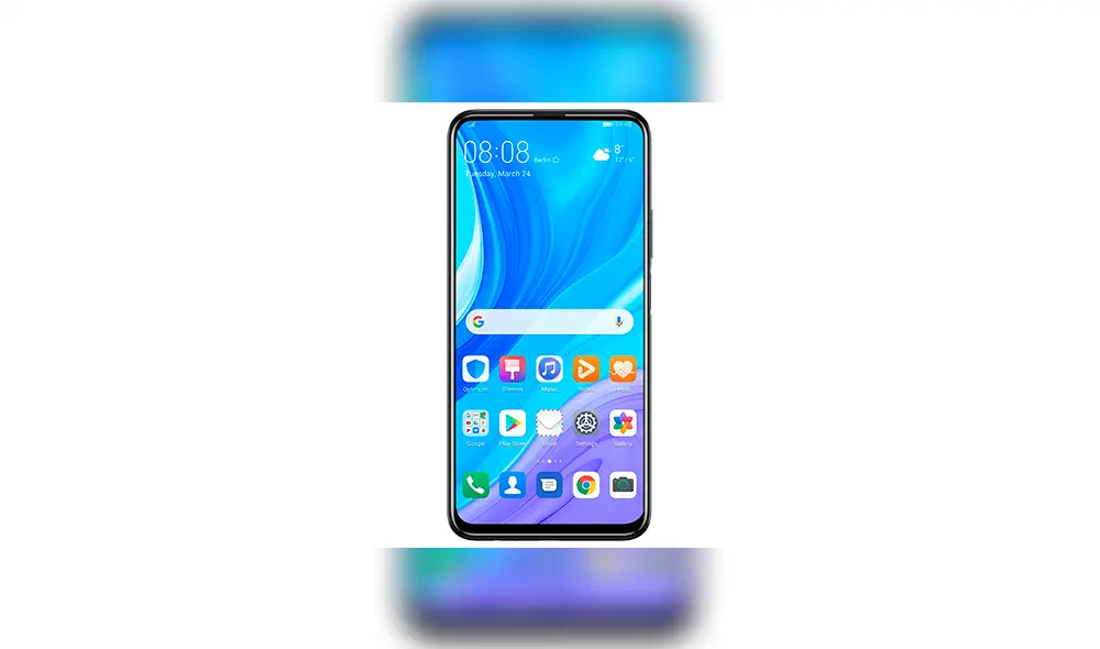 El Huawei P Smart Pro tiene una pantalla LCD de 6,59 pulgadas.