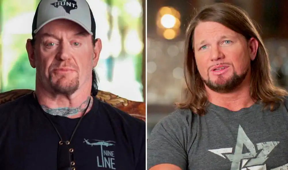 AJ Styles se pronuncia sobre el presunto retiro de The Undertaker. Foto: WWE