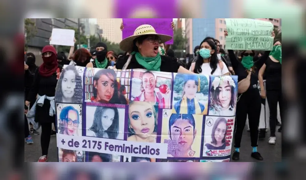 Colectivos feministas realizaron manifestaciones en México para exigir justicia para Ingrid Escamilla. (Foto: El Imparcial)