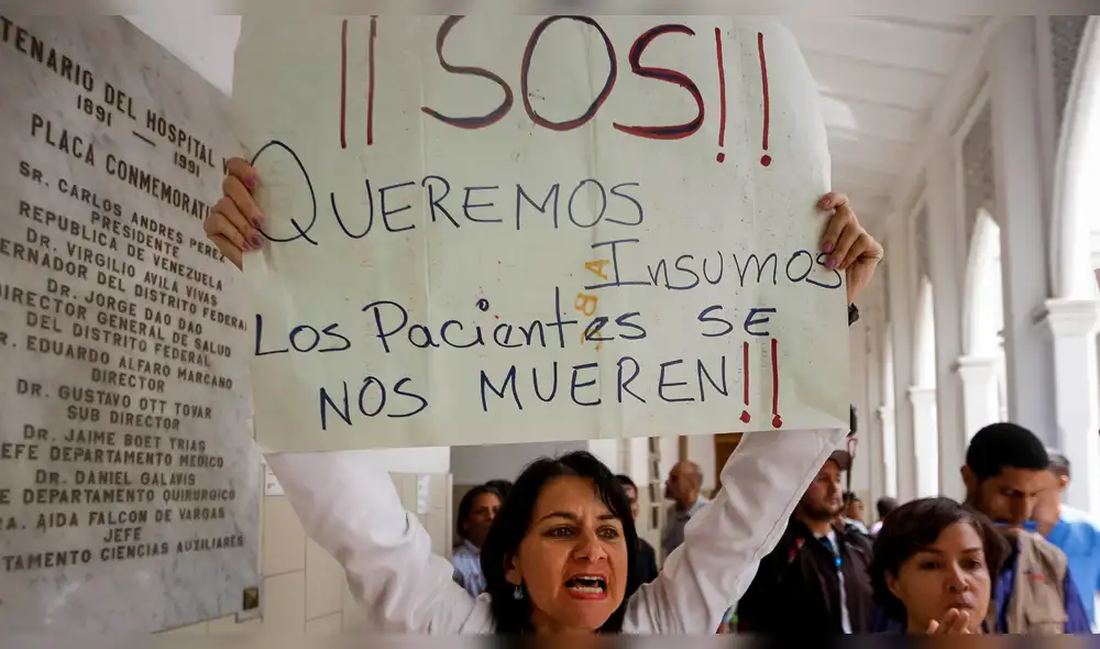 Las imágenes que revelan la grave crisis que vive hospital en Venezuela [FOTOS]