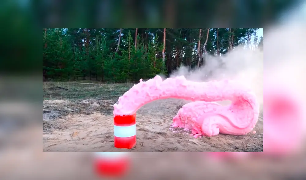 Desliza hacia la izquierda para ver el resultado del experimento que se viralizó en YouTube.