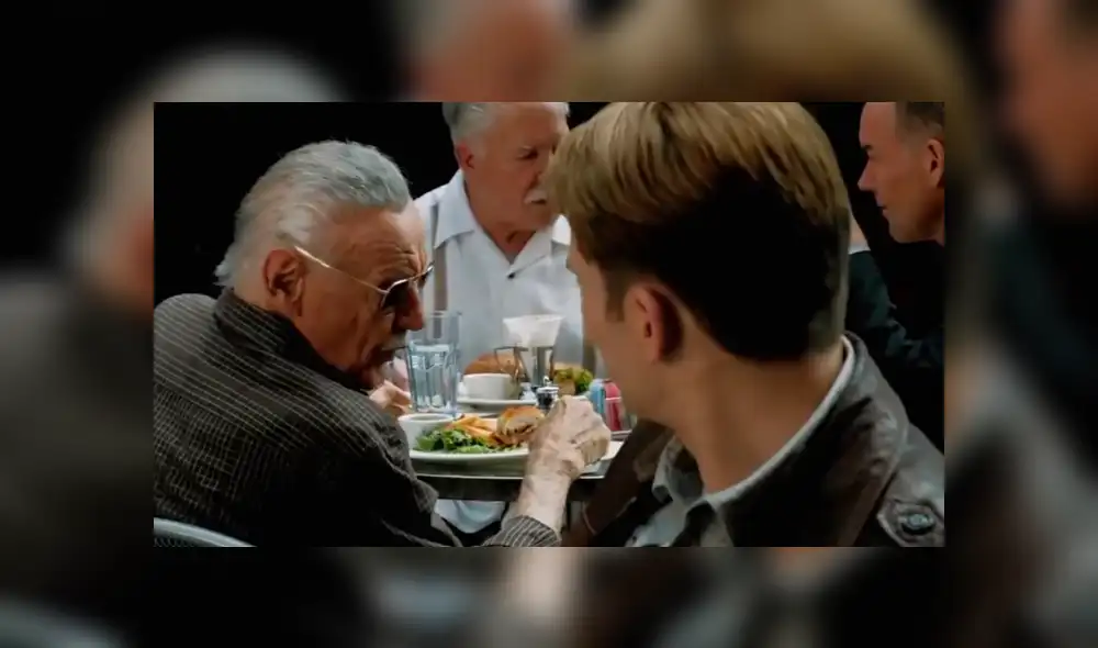 Avengers: Capitán América y Stan Lee protagonizan una escena eliminada [VIDEO]