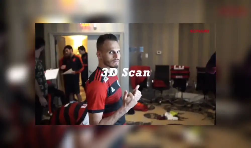 El lateral de la selección peruana fue visitado por Konami en su club para ser escaneado en 3D y así lucir realista en PES 2020.
