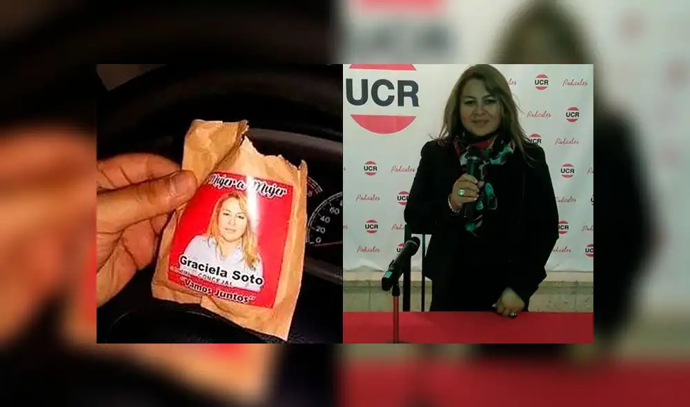 Polémica en redes por candidata que regala prendas íntimas femeninas a cambio de votos