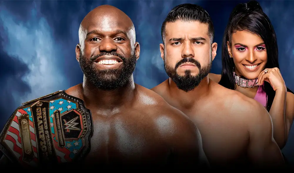 Apollo Crews vs. Andrade por el Campeonato de los Estados Unidos en WWE Backlash 2020. Foto: WWE
