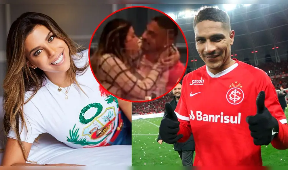 Paolo Guerrero y Alondra García Miró Paolo Guerrero y Alondra García Miró