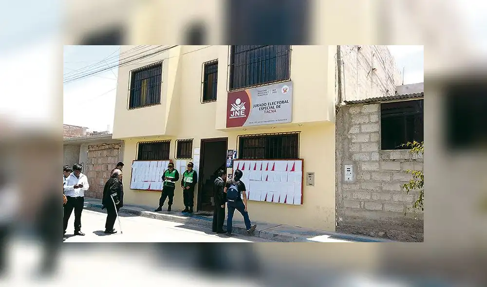 proceso. Solo falta definir la inscripción de Fuerza Popular.