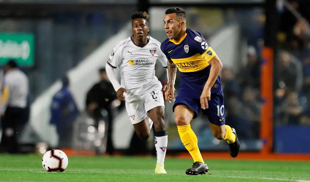 Boca Juniors empató sin goles ante LDU de Quito en La Bombonera, pero logró clasificar a las semifinales de la Copa Libertadores 2019. | Foto: @bocajrsoficial