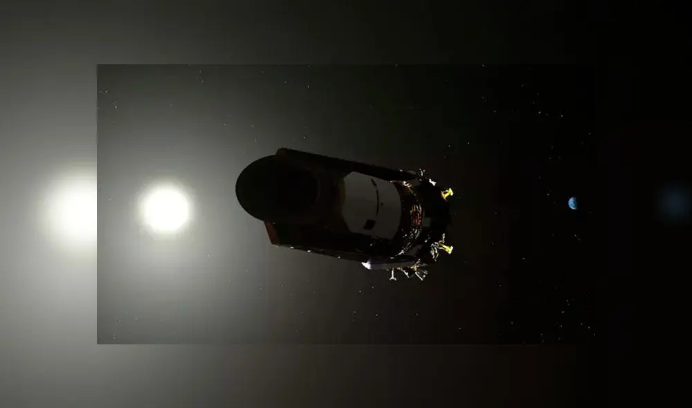 Imagen del telescopio Kepler. NASA.