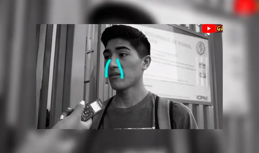 YouTube viral: Este pobre muchacho fue abandonado por su novia frente a cámaras mientras hablaba en inglés [VIDEO]