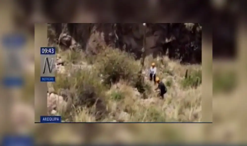 Arequipa: turista brasileño fue rescatado en el Valle del Colca