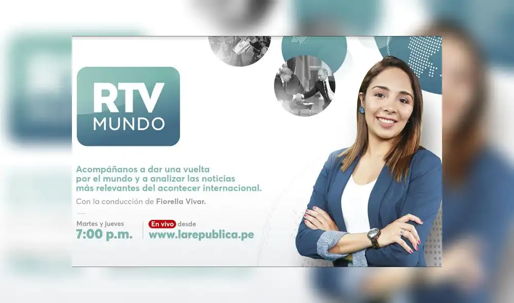 RTV Mundo, el nuevo programa que te informa sobre el acontecer internacional