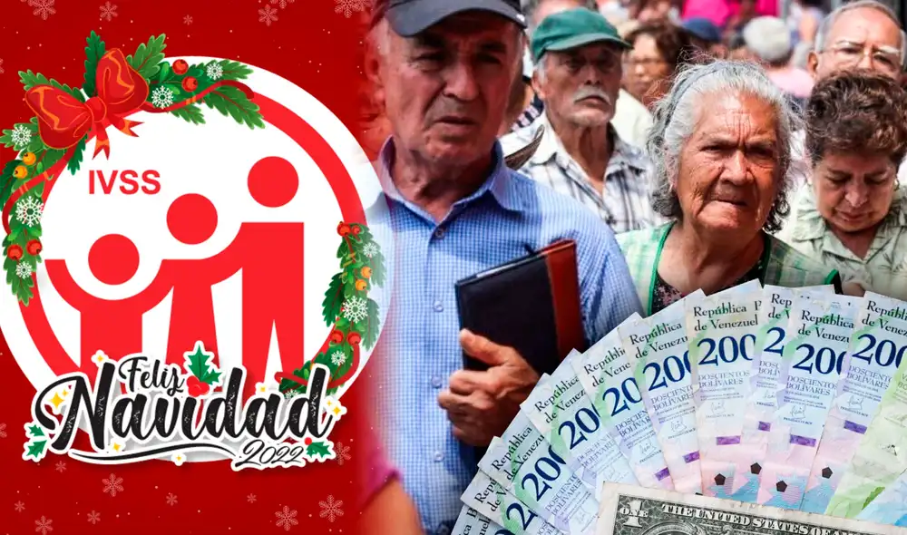 Los pensionados del IVSS ya recibieron dos aguinaldos, ¿habrá una tercera cuota? Foto: composición LR de Fabrizio Oviedo/ Voz de América/ IVSS/ Mi Bolsillo