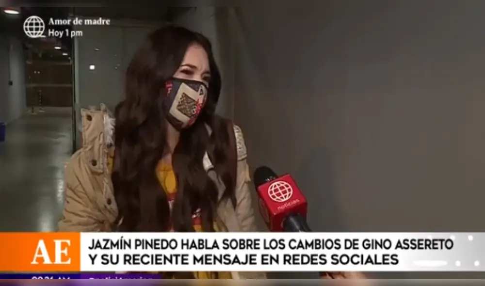 Jazmín Pinedo se pronuncia sobre Gino Assereto y su polémico mensaje en Instragram tras ser vinculada con Jesús Neyra