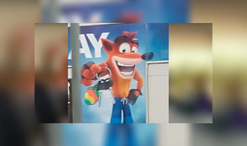 Poster promocional que delató Crash Bandicoot Worlds.