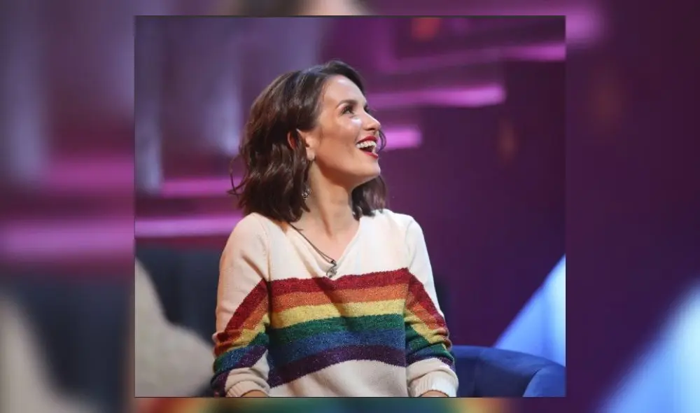 Natalia Oreiro sobre lucir la bandera LGTB en Rusia: “Me pareció oportuno”