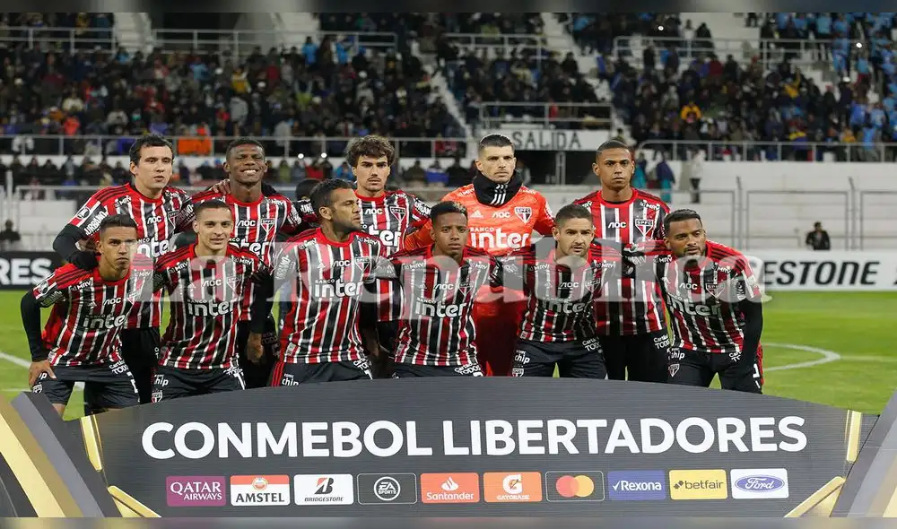 Sao Paulo no pudo con todas sus figuras en cancha. Sao Paulo no pudo con todas sus figuras en cancha.