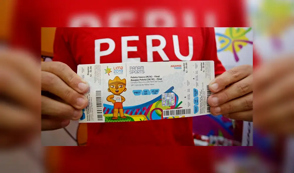 Hasta el momento se han vendido más de medio millón de entradas para los Panamericanos Lima 2019.