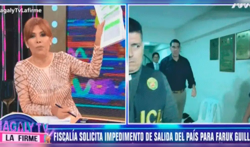 Faruk Guillén: Fiscalia solicita orden de impedimento de salida del país  
