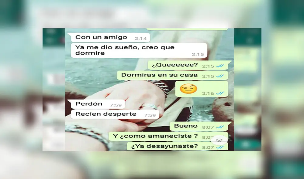 WhatsApp: Chica pone excusas para no ver a su novio y él descubre un triste secreto [FOTOS]