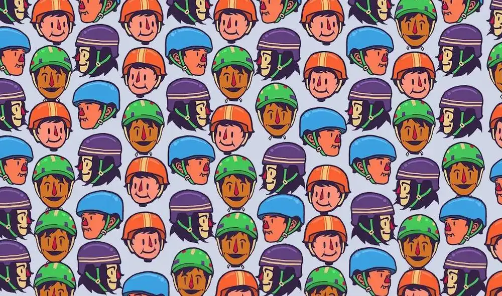 Desliza para ver la solución al reto visual de Facebook. Foto: Televisa Noticias