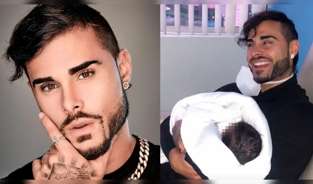 Alexis Descalzo emocionado por el nacimiento de su primer bebé. Foto: composición / Instagram Alexis Descalzo emocionado por el nacimiento de su primer bebé. Foto: composición / Instagram