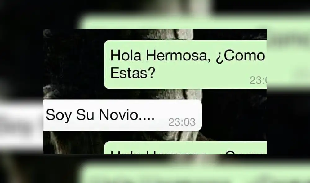 WhatsApp viral: Intentó enamorar a una chica, contestó el novio y se 'escapó' de forma épica