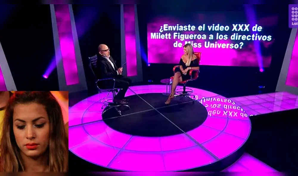 Por qué Jessica Newton envió video íntimo de Milett Figueroa al Miss Universo