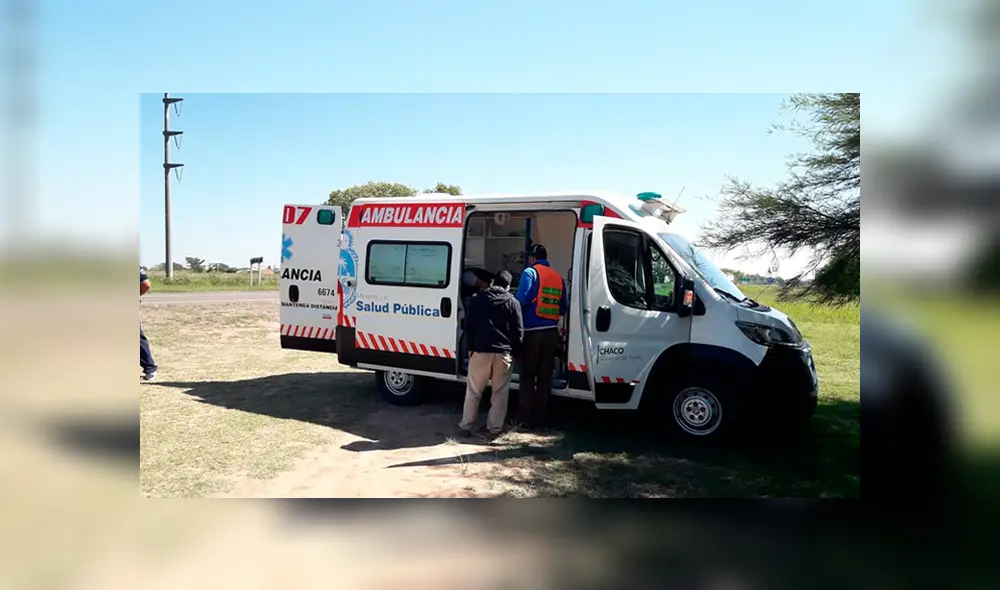 Un grupo de enfermeros fueron detenidos cuando transportaban droga al interior de una ambulancia. Foto: Infobae
