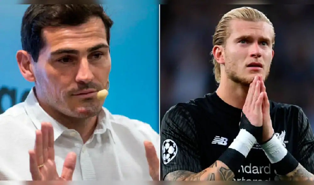 Iker Casillas 'explota' al salir en defensa de Karius 