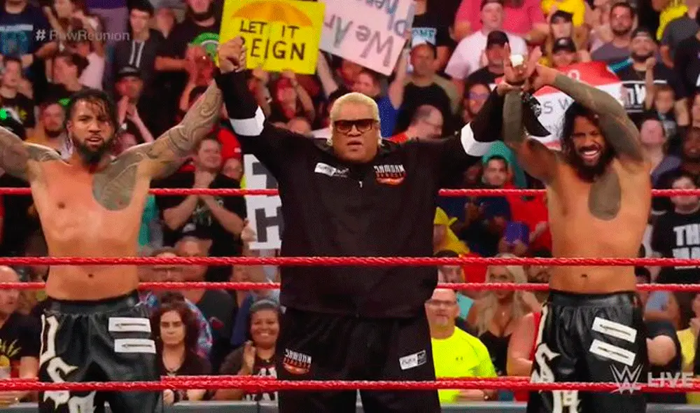 Sigue aquí EN VIVO ONLINE WWE Raw Reunion con grandes estrellas del pasado.