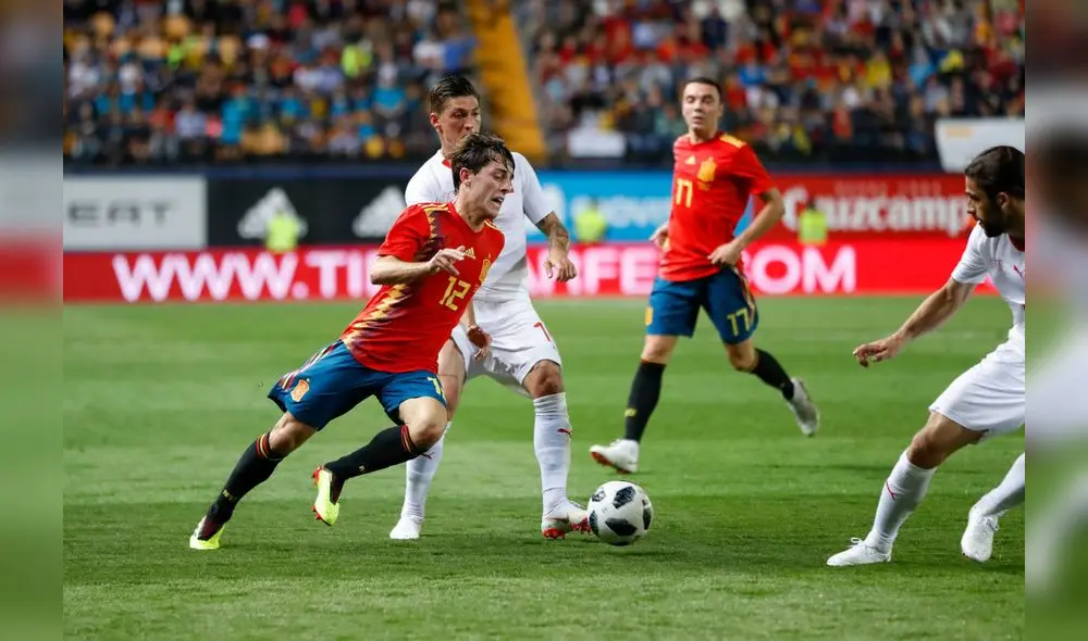 España y Suiza no se hicieron daño: 1-1