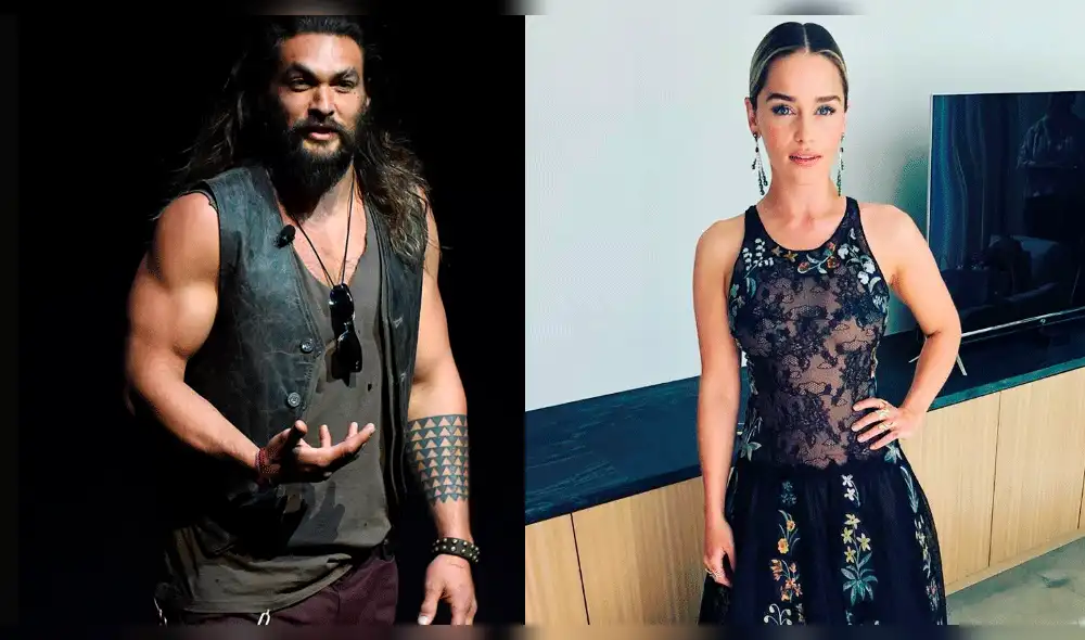 Jason Momoa envía desgarrador mensaje a Emilia Clarke tras testimonio de la actriz
