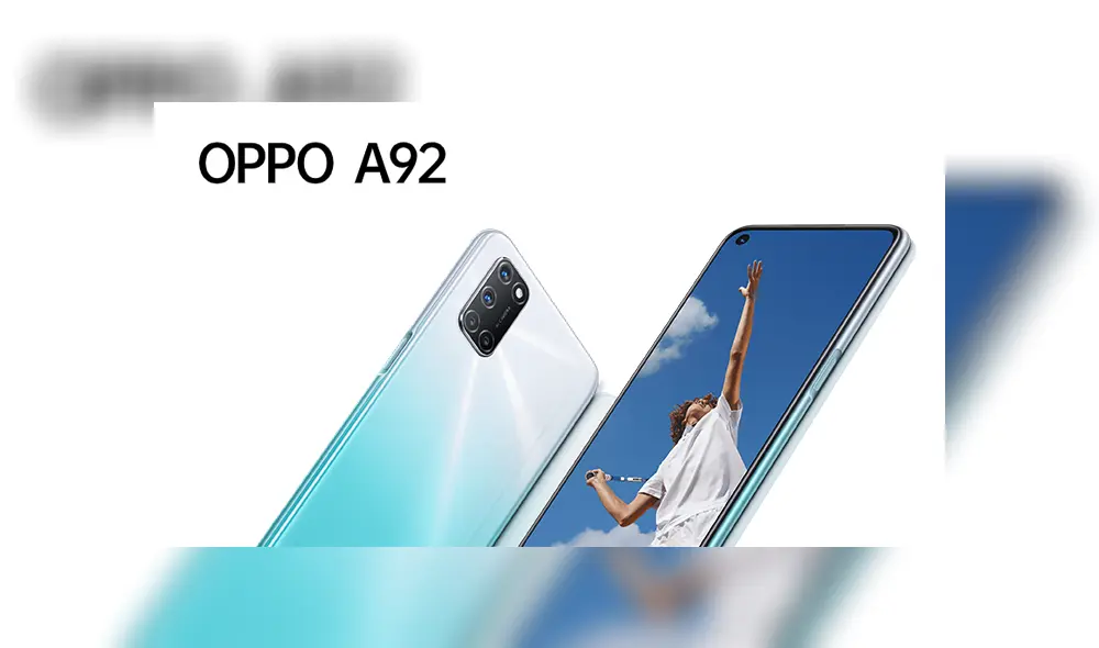 Lanzamiento oficial del nuevo Oppo A92.